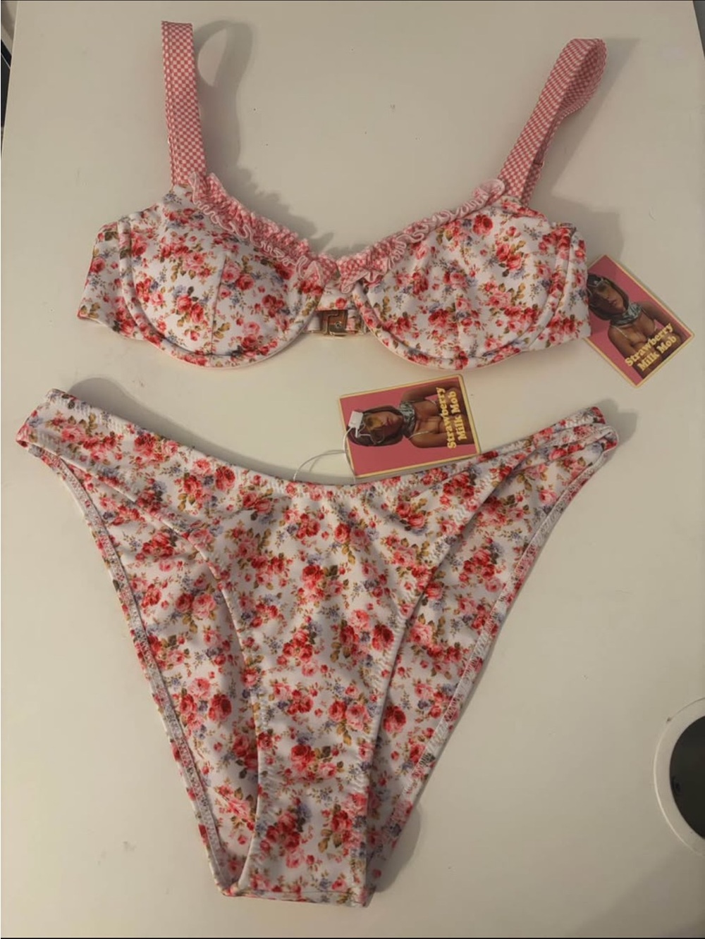 Strawberry Milk Mob Young Love Bikini